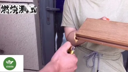 Строительный материал WPC Board Твердый композитный настил для ландшафтного строительства